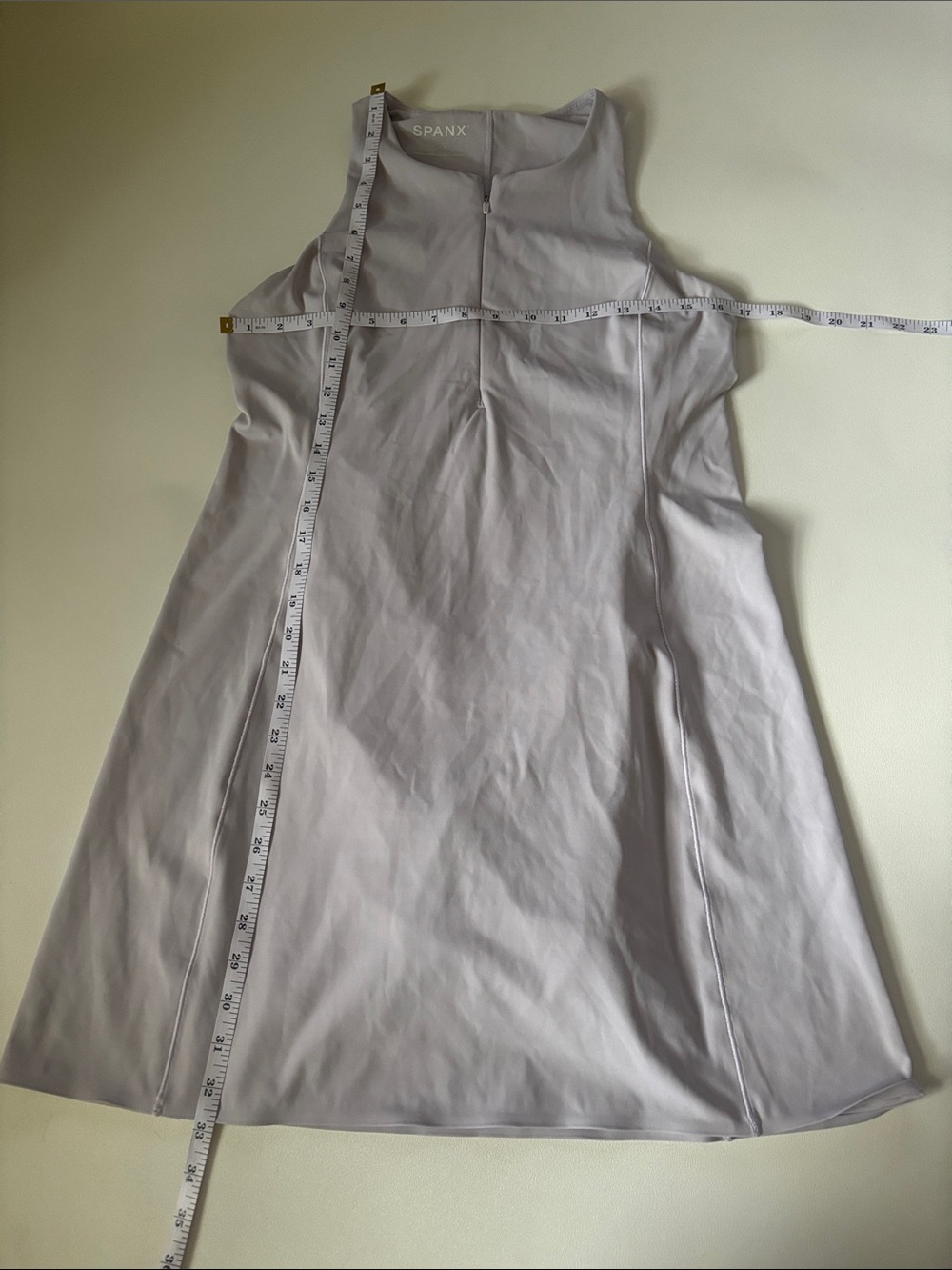 Spanx The Get Moving Zip Front Easy Access Dress in Violet Air SIZE M - Picture 6 of 9